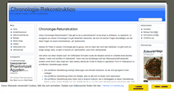 Desktop Screenshot of chrono-rekonstruktion.de