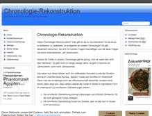 Tablet Screenshot of chrono-rekonstruktion.de